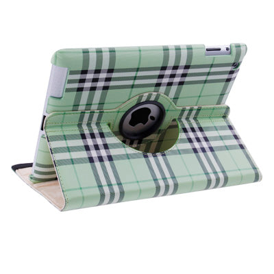 360 Degree Rotatable Scotland Gyrosigma Case with Holder for iPad 4 / New iPad (iPad 3) / iPad 2