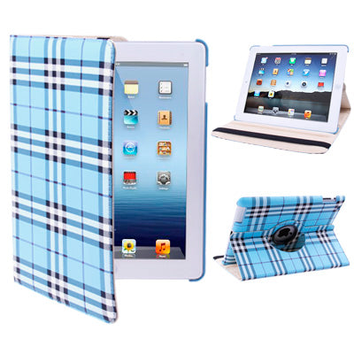 360 Degree Rotatable Scotland Gyrosigma Case with Holder for iPad 4 / New iPad (iPad 3) / iPad 2