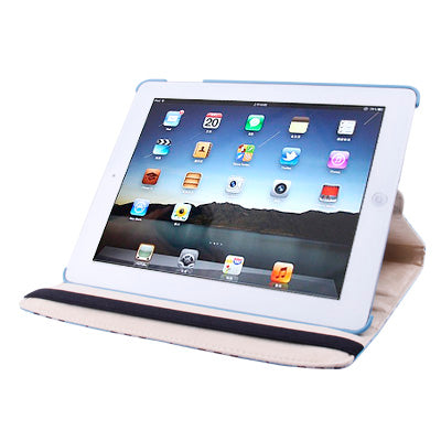 360 Degree Rotatable Scotland Gyrosigma Case with Holder for iPad 4 / New iPad (iPad 3) / iPad 2