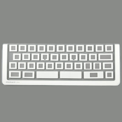Slim Touch Typing iKeyboard for New iPad (iPad 3) / iPad 2 / iPad