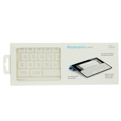 Slim Touch Typing iKeyboard for New iPad (iPad 3) / iPad 2 / iPad