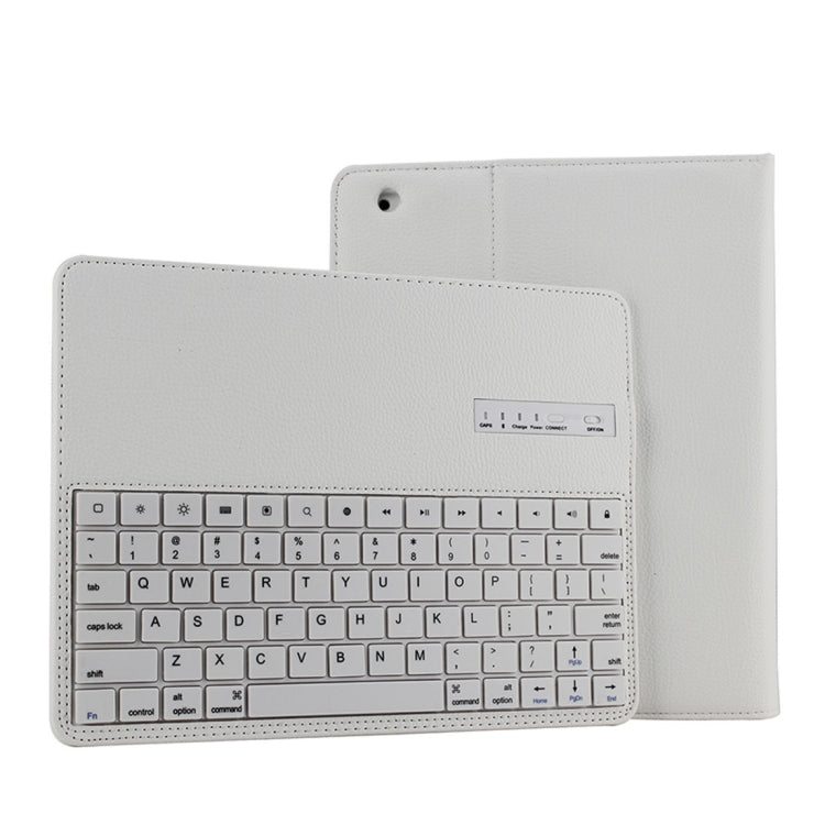 Bluetooth 3.0 Keyboard with Detachable Leather Tablet Case for iPad 4 / 3 / 2