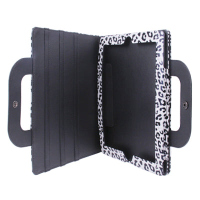Leopard Multi-functional Sleep / Wake-up Leather Case with Holder / Handbag / for iPad 4 / New iPad (iPad 3) / iPad 2