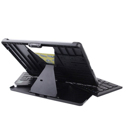 Bluetooth v3.0 Skype Foldable ABS Hard Keyboard with Wired Telephone Handset for New iPad / iPad 3 / iPad 2, iPhone / iPod Touch(Black)