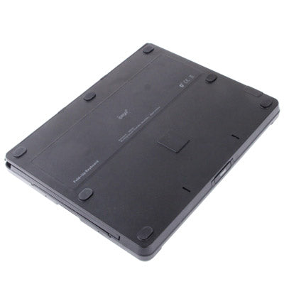 Bluetooth v3.0 Skype Foldable ABS Hard Keyboard with Wired Telephone Handset for New iPad / iPad 3 / iPad 2, iPhone / iPod Touch(Black)