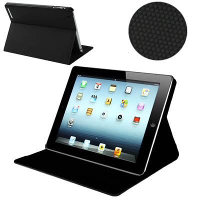 Ball Texture Leather Case with Sleep / Wake-up Function for New iPad (iPad 3) / iPad 2