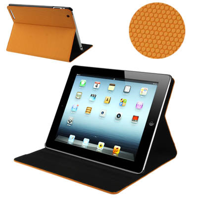Ball Texture Leather Case with Sleep / Wake-up Function for New iPad (iPad 3) / iPad 2