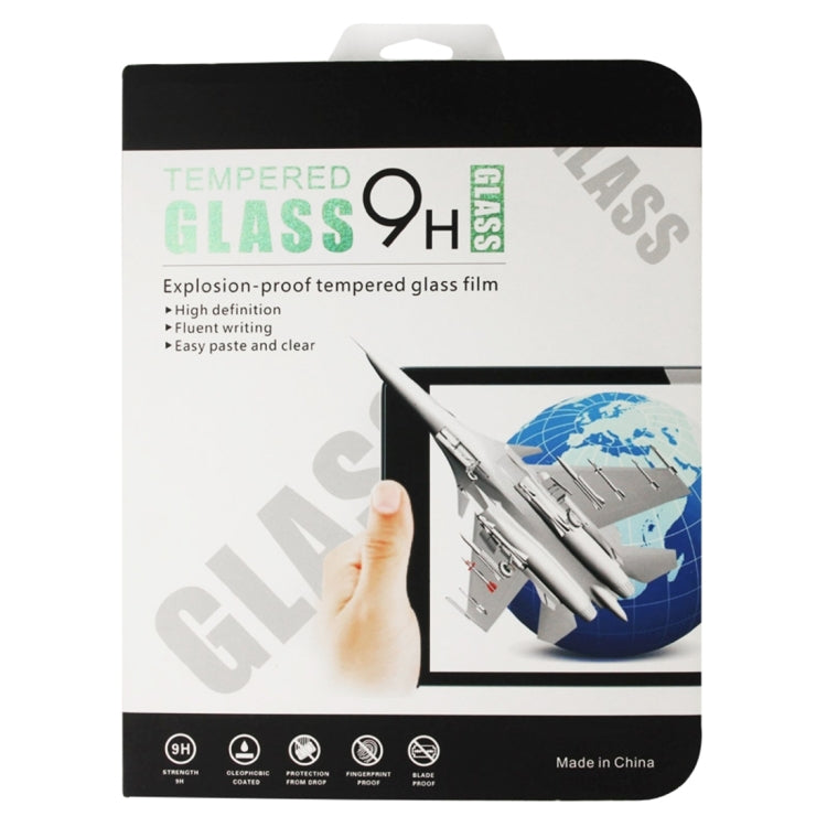 0.3mm 9H+ Surface Hardness 2.5D Tempered Glass Film for iPad 2 / iPad 3 / iPad 4