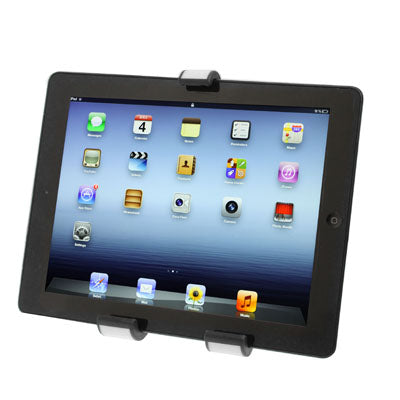 Folding Plastic Stand Holder for iPad 4 / New iPad (iPad 3) / iPad 2 / Tablet PC (Max. Load Capacity: 2kg), Gray(Grey)