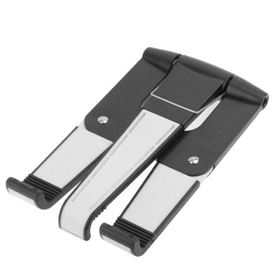 Folding Plastic Stand Holder for iPad 4 / New iPad (iPad 3) / iPad 2 / Tablet PC (Max. Load Capacity: 2kg), Gray(Grey)