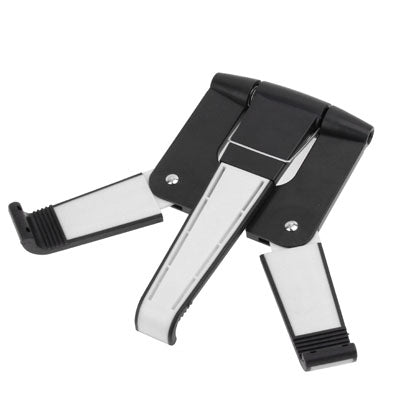 Folding Plastic Stand Holder for iPad 4 / New iPad (iPad 3) / iPad 2 / Tablet PC (Max. Load Capacity: 2kg), Gray(Grey)