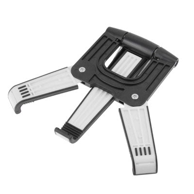 Folding Plastic Stand Holder for iPad 4 / New iPad (iPad 3) / iPad 2 / Tablet PC (Max. Load Capacity: 2kg), Gray(Grey)