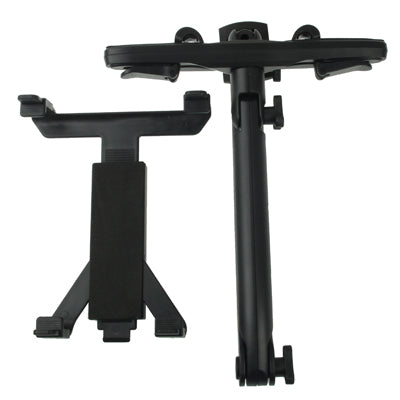 Universal Car Mount Bracket Back Car Seat Holder for New iPad (iPad 3) / iPad 2 / iPad / Galaxy Tab / 7-10 inch Tablet PC, Support 360 Degree Rotation(Black)