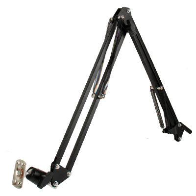 360 Degree Rotation Aluminum Alloy Material Cantilever Universal Stand, For iPad, Galaxy, Huawei, Xiaomi, LG and Other 7.5 inch to 10 inch Tablet(Black)