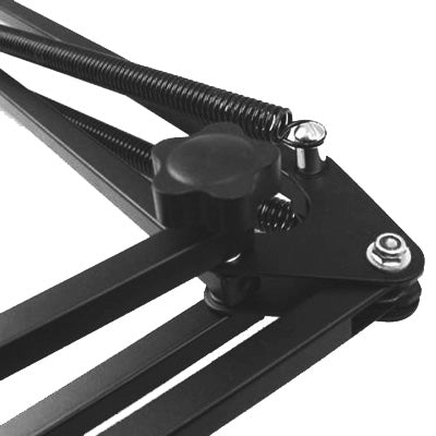360 Degree Rotation Aluminum Alloy Material Cantilever Universal Stand, For iPad, Galaxy, Huawei, Xiaomi, LG and Other 7.5 inch to 10 inch Tablet(Black)