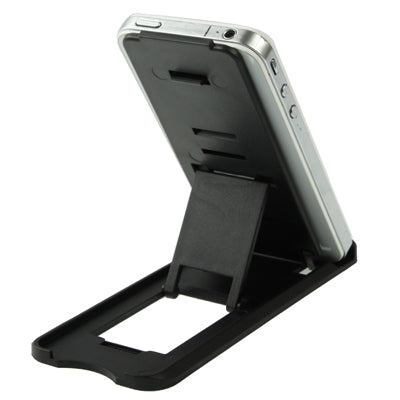 Multi-Angle Folding Stand, For  iPad, iPhone, Galaxy, Huawei, Xiaomi, HTC, Sony, and other Mobile Phones or Tablets(Black)