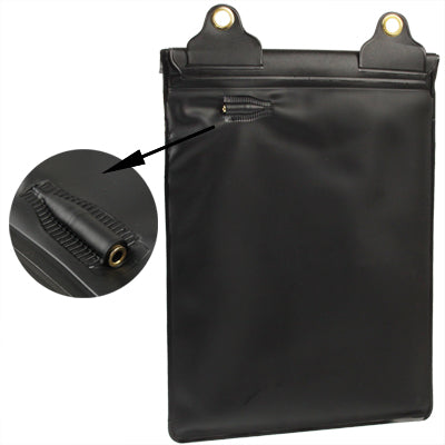 Waterproof Bag Case Cover for New iPad (iPad 3) / iPad 2 / iPad + Audio Line(Black)