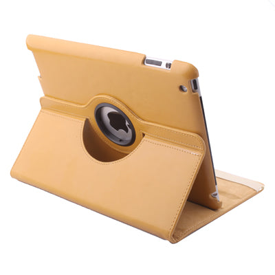 Leather Case with Holder for New iPad (iPad 3) / iPad 2, Sleep / Wake-up Function