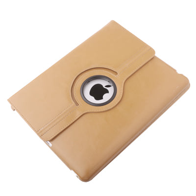 Leather Case with Holder for New iPad (iPad 3) / iPad 2, Sleep / Wake-up Function