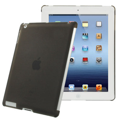 Translucent Single-sided Matte Smart Cover Partner Plastic Protector Shell for New iPad (iPad 3),