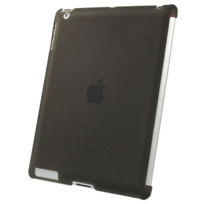 Translucent Single-sided Matte Smart Cover Partner Plastic Protector Shell for New iPad (iPad 3),