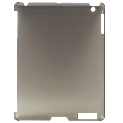 Translucent Single-sided Matte Smart Cover Partner Plastic Protector Shell for New iPad (iPad 3),