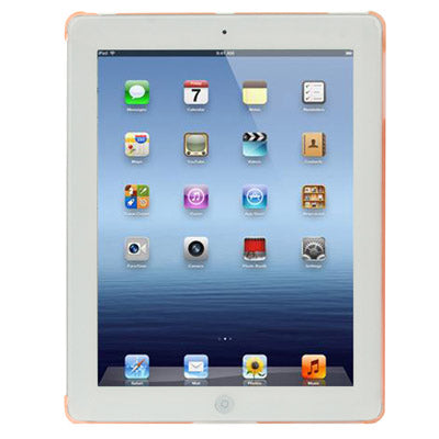 Translucent Single-sided Matte Smart Cover Partner Plastic Protector Shell for New iPad (iPad 3),