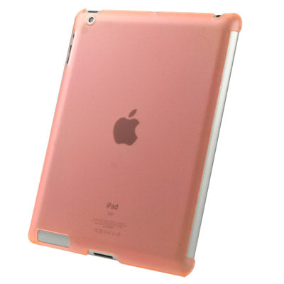 Translucent Single-sided Matte Smart Cover Partner Plastic Protector Shell for New iPad (iPad 3),