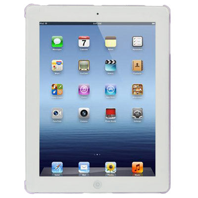 Translucent Single-sided Matte Smart Cover Partner Plastic Protector Shell for New iPad (iPad 3),