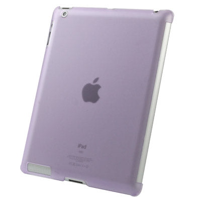 Translucent Single-sided Matte Smart Cover Partner Plastic Protector Shell for New iPad (iPad 3),