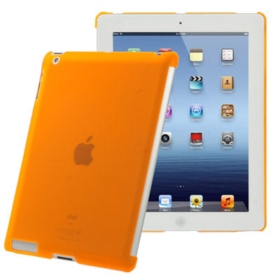 Translucent Single-sided Matte Smart Cover Partner Plastic Protector Shell for New iPad (iPad 3),