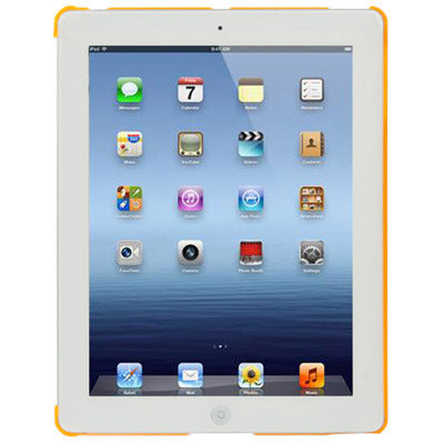 Translucent Single-sided Matte Smart Cover Partner Plastic Protector Shell for New iPad (iPad 3),