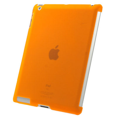 Translucent Single-sided Matte Smart Cover Partner Plastic Protector Shell for New iPad (iPad 3),