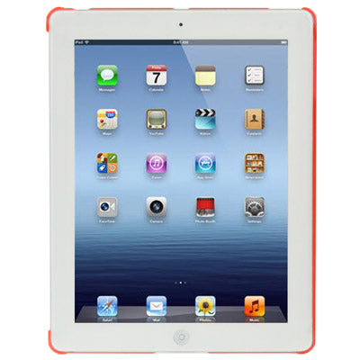 Translucent Single-sided Matte Smart Cover Partner Plastic Protector Shell for New iPad (iPad 3),