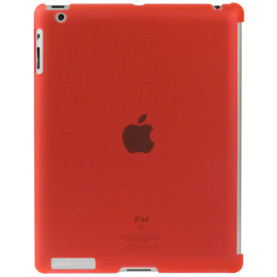 Translucent Single-sided Matte Smart Cover Partner Plastic Protector Shell for New iPad (iPad 3),
