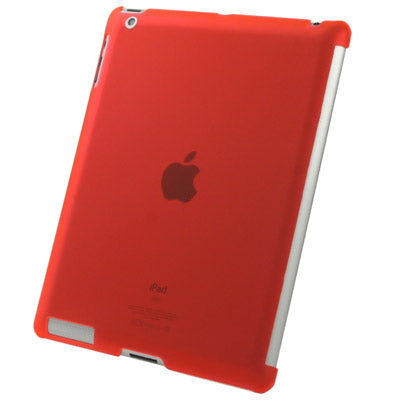 Translucent Single-sided Matte Smart Cover Partner Plastic Protector Shell for New iPad (iPad 3),