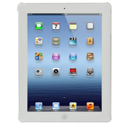 Translucent Single-sided Matte Smart Cover Partner Plastic Protector Shell for New iPad (iPad 3),