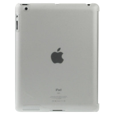 Translucent Single-sided Matte Smart Cover Partner Plastic Protector Shell for New iPad (iPad 3),