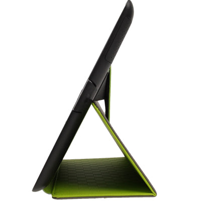 Non-slip Smart Leather Case with Sleep / Wake-up & Holder Function for New iPad (iPad 3), iPad 4 Support Radiating, Dust plug, Portable Style, Amplifier function