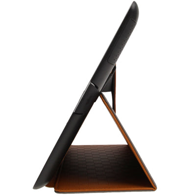 Non-slip Smart Leather Case with Sleep / Wake-up & Holder Function for New iPad (iPad 3), iPad 4 Support Radiating, Dust plug, Portable Style, Amplifier function