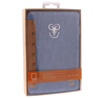 MEIYANGBIAO Leather Felt Protector Case with Holder & Credit Card Slots & Leather Headset Cord Wrap for iPad 4 / New iPad (iPad 3)
