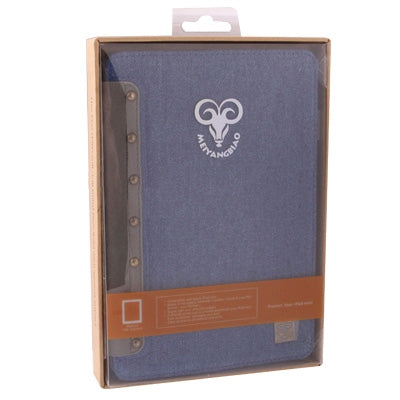 MEIYANGBIAO Leather Felt Protector Case with Holder & Credit Card Slots & Leather Headset Cord Wrap for iPad 4 / New iPad (iPad 3)