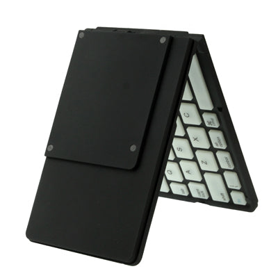 Bluetooth 3.0 Folding Keyboard for iPad 4 / New iPad (iPad 3) / iPad 2 / iPhone 6 & 6S / iPhone 5 & 5S / iPhone 4 & 4S / Tablet PC, Operating Distance: 10m(Black)