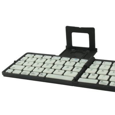 Bluetooth 3.0 Folding Keyboard for iPad 4 / New iPad (iPad 3) / iPad 2 / iPhone 6 & 6S / iPhone 5 & 5S / iPhone 4 & 4S / Tablet PC, Operating Distance: 10m(Black)
