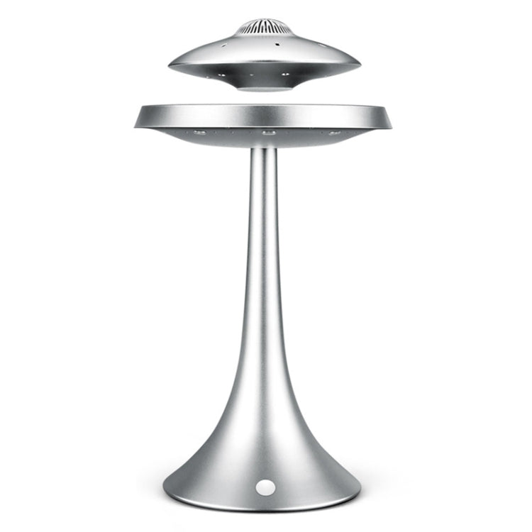WB-91 360 Degree Autorotation Magnetic Levitation UFO Bluetooth Speaker with Desk Lamp, Support Touch & Hands-free Call