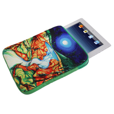 River Pattern Leading Fashion Tread Sleeves Carry Bag for iPad 4 / 10.0 inch