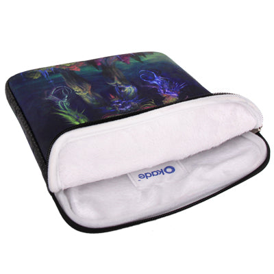 Monster Pattern Leading Fashion Tread Sleeves Carry Bag for iPad 4 / 10.0 inch