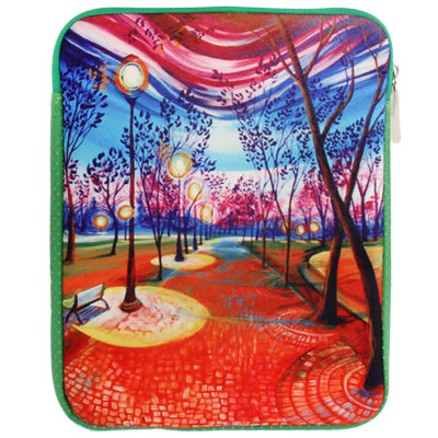 Park Street Pattern Leading Fashion Tread Sleeves Carry Bag for iPad 4 / 10.0 inch