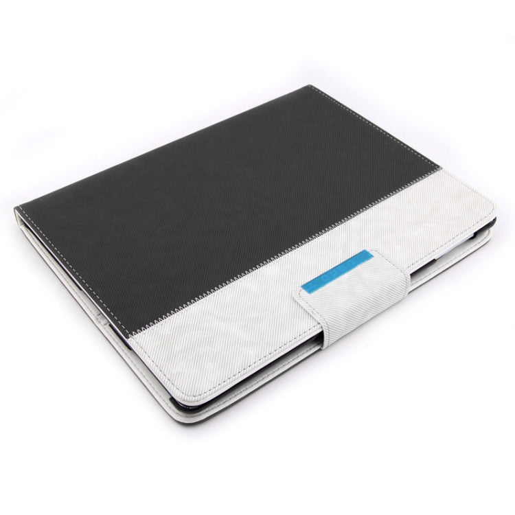 ENKAY ENK-3138 360 Degree Rotation Cloth Texture PU Leather Case with Sleep / Wake-up Function & Holder for iPad 4 / New iPad (iPad 3) / iPad 2