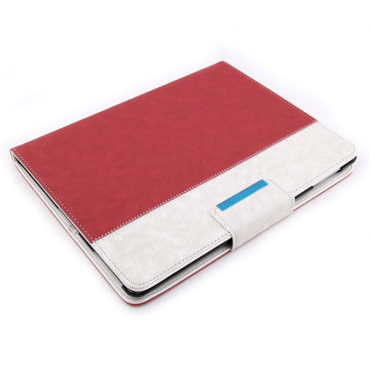 ENKAY ENK-3138 360 Degree Rotation Cloth Texture PU Leather Case with Sleep / Wake-up Function & Holder for iPad 4 / New iPad (iPad 3) / iPad 2